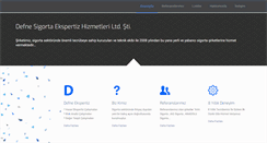 Desktop Screenshot of defneekspertiz.com